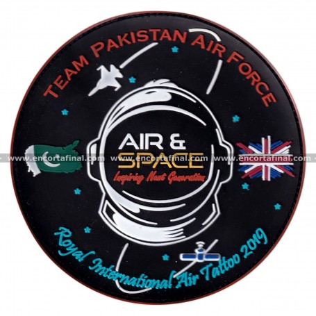 Parche Pakistan Air Force - Air & Space - Inspiring Next Generation - Royal International Air Tattoo (RIAT) 2019