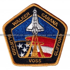 Parche NASA - Walker Cabana Bluford Voss Clifford