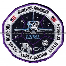 Parche NASA - Bowersox Rominger - Thornton Sacco Lopez-Alegria Leslie Coleman