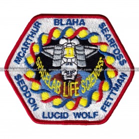 Parche NASA - McArthur Blaha Searfoss Seddon Lucid Wolf Fettman