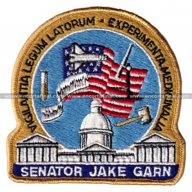 Parche NASA - Senator Jake Garn - Vigilantia Legum Latorum