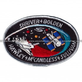 Parche NASA - Shriver Bolden Hawley McCandless Sullivan