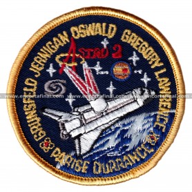 Parche NASA - Mision STS-67 - Astro 2 - Grunsfeld Jernigan Oswald Gregory Lawerence Parise Durrance
