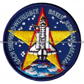 Parche NASA - Mision STS-52 - Veach Shepherd Wetherbee Baker Jernigan Maclean