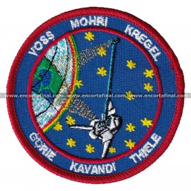 Parche NASA - Mision STS-99 - Voss Mohri Kregel Gorie Kavandi Thiele