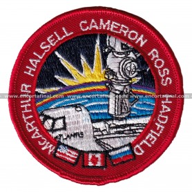 Parche NASA - Mision STS-74 - Mc Arthur Halsell Cameron Ross Hadfield