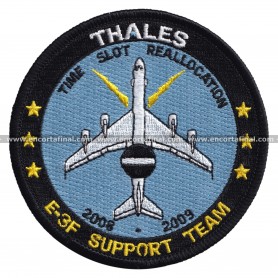 Parche French Air Force - E-3F Support Team - Thales - Time Slot Reallocation - Boeing E-3 Sentry AWACS