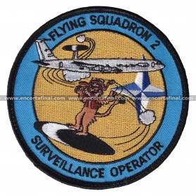 Parche French Air Force - Flying Squadron 2 - Surveillance Operator - Boeing E-3 Sentry AWACS