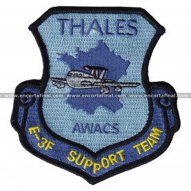 Parche French Air Force - E3-F Support Team - Thales Awacs - Boeing E-3 Sentry AWACS