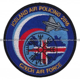 Parche Fuerza Aérea del Ejército de la República Checa - Iceland Air Policing 2015