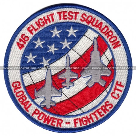 Parche 416 Flight Test Squadron Global Power Fighters Ctf