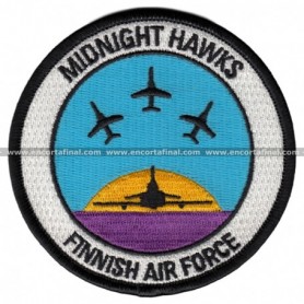 Parche Finnish Air Force Midnight Hawks