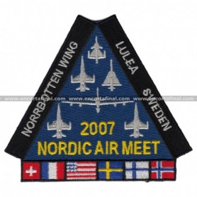 Parche 2007 Nordic Air Meet Norbotten Wing Lulea Sweden