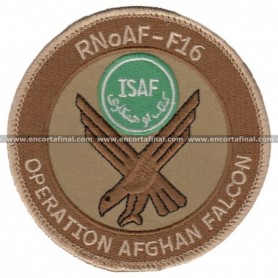 Parche Rnoaf F-16 Operation Afghan Falcon Isaf