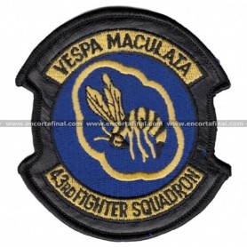 Parche 43Rd Fihgter Squadron Vespa Maculata