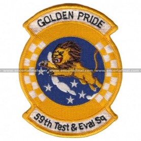 Parche 59Th Test & Eval Squadron Golden Pride