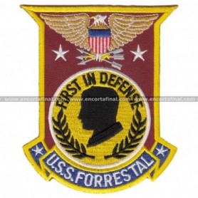 Parche U.S.S. Forrestal First In Defense