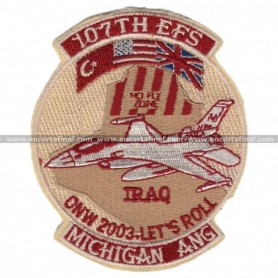 Parche 107Th Efs Michigan Ang Iraq Onw 2003 Lets Roll