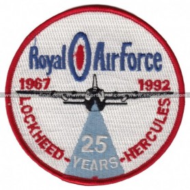 Parche Royal Air Force Lockheed Hercules 25 Years