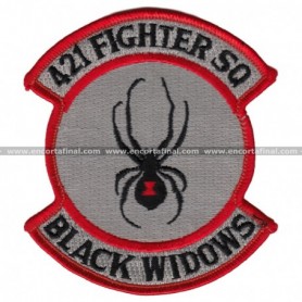 Parche 421 Fighter Sq Black Widows