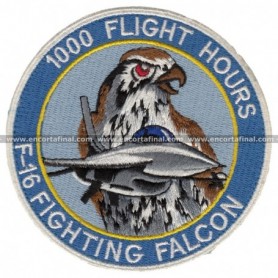 Parche F-16 Fighting Falcon 1000 Flight Hours