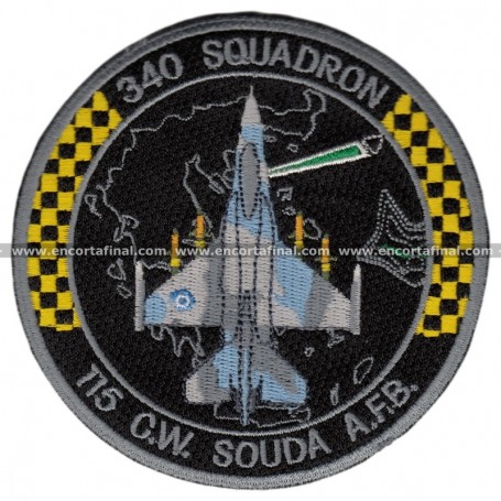 Parche 340 Squadron F-16 115 C.W. Souda A.F.B.