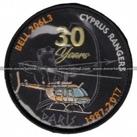Parche Bell 206L3 Cyprus Rangers Paris 1987-2017