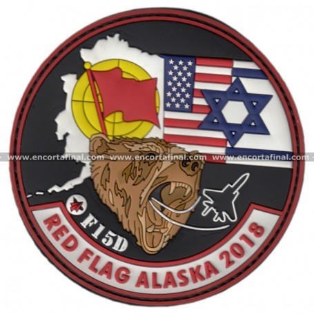 Parche Red Flag Alaska 2018 F15D