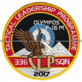 Parche 336 Sqn Tlp 2017 Olympos F-16M Tlp Tactical Leadership Programme