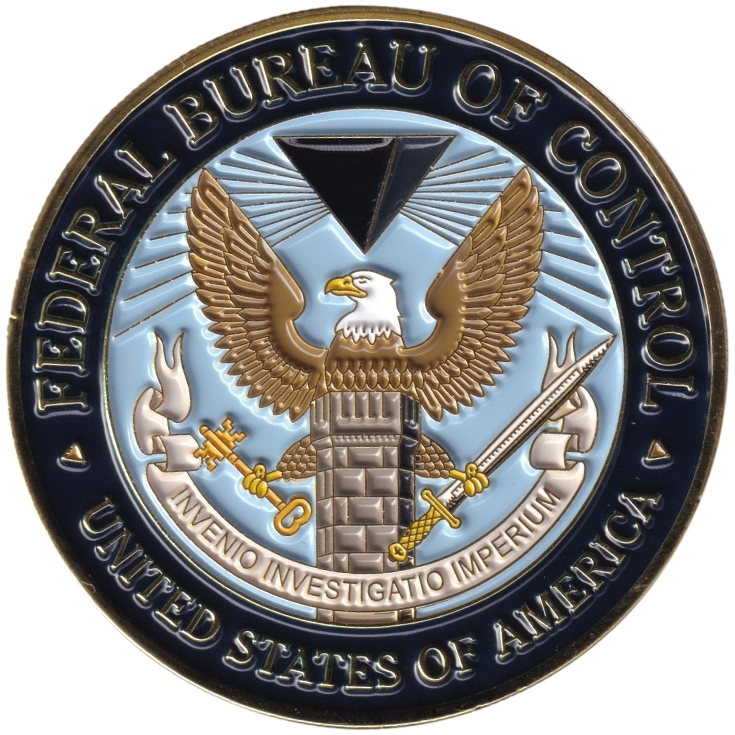 Moneda United States Of America - Federal Bureau Of Control