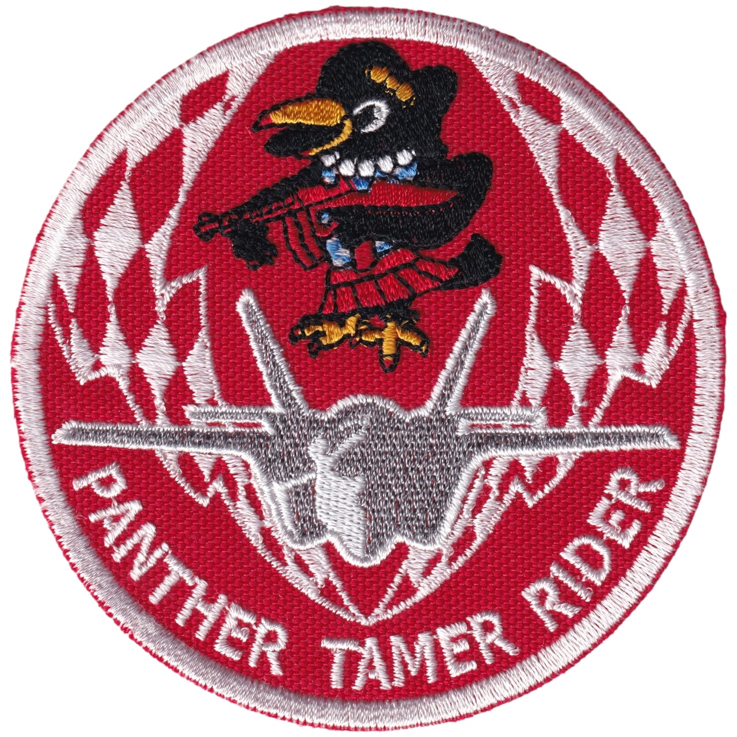 Parche United States Air Force - Panther Tamer Rider - Lockheed Martin F-22 Raptor