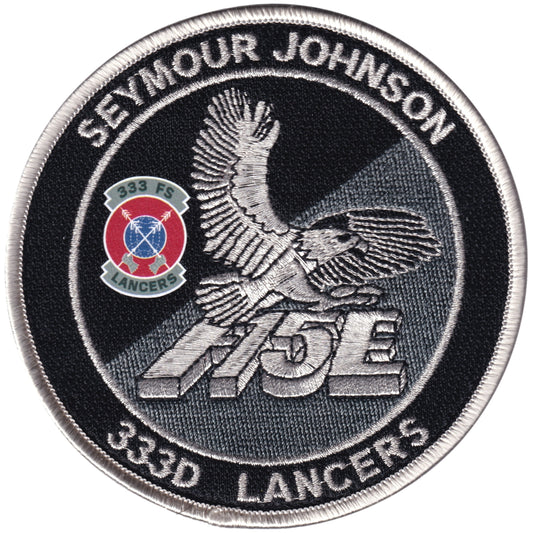 Parche United States Air Force - Seymour Johnson - McDonnell Douglas F-15 Eagle