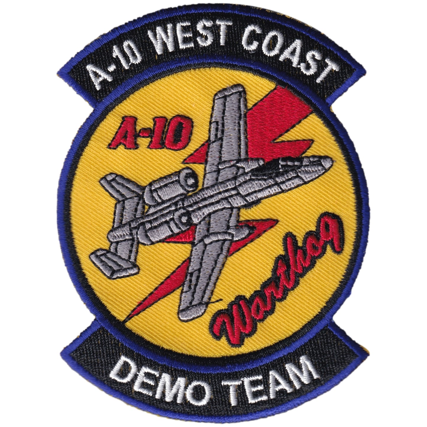Parche United States Air Force - West Coast - Fairchild-Republic A-10 Thunderbolt II Demo Team