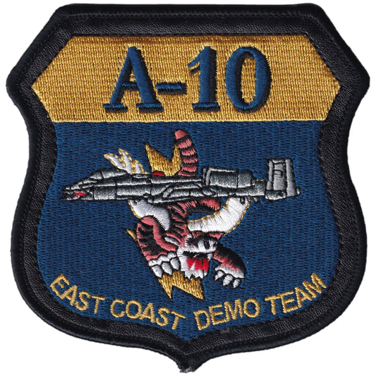 Parche United States Air Force - East Coast - Fairchild-Republic A-10 Thunderbolt II Demo Team