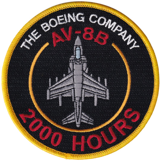 Parche Novena Escuadrilla - McDonnell Douglas AV-8B Harrier II - 2000 Horas + Iman de regalo