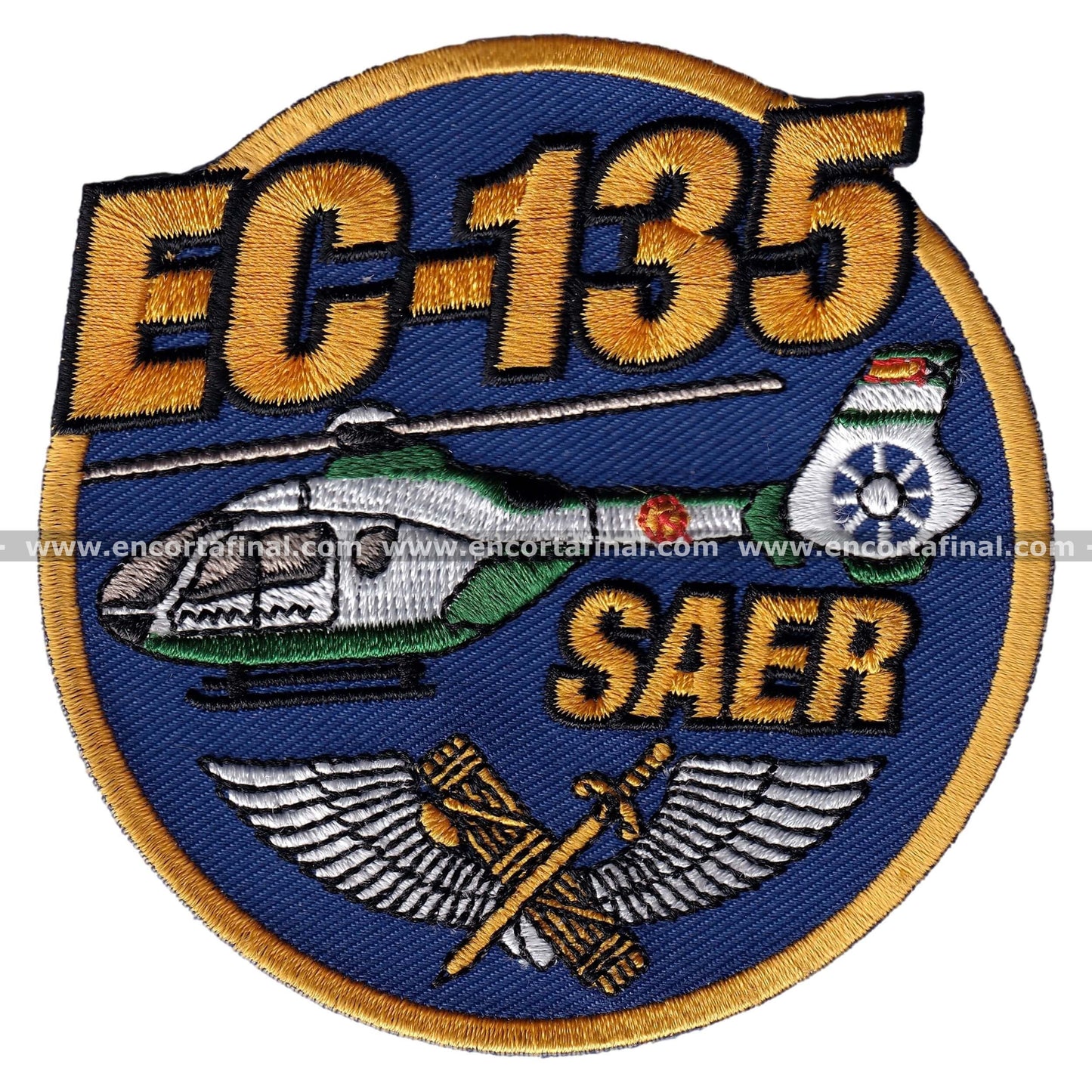 Parche Guardia Civil - SAER - EC-135