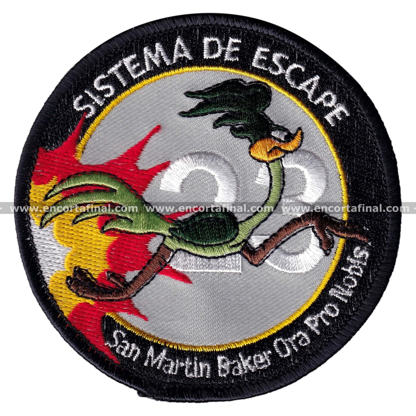 Parche Ala 23 - Sistema de Escape - San Martin Baker Ora Pro Nobis