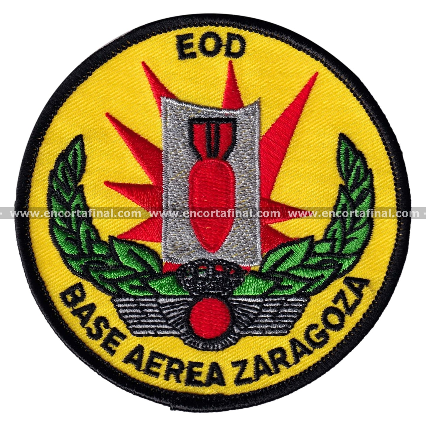 Parche Agrupación de la Base Aerea de Zaragoza - EOD