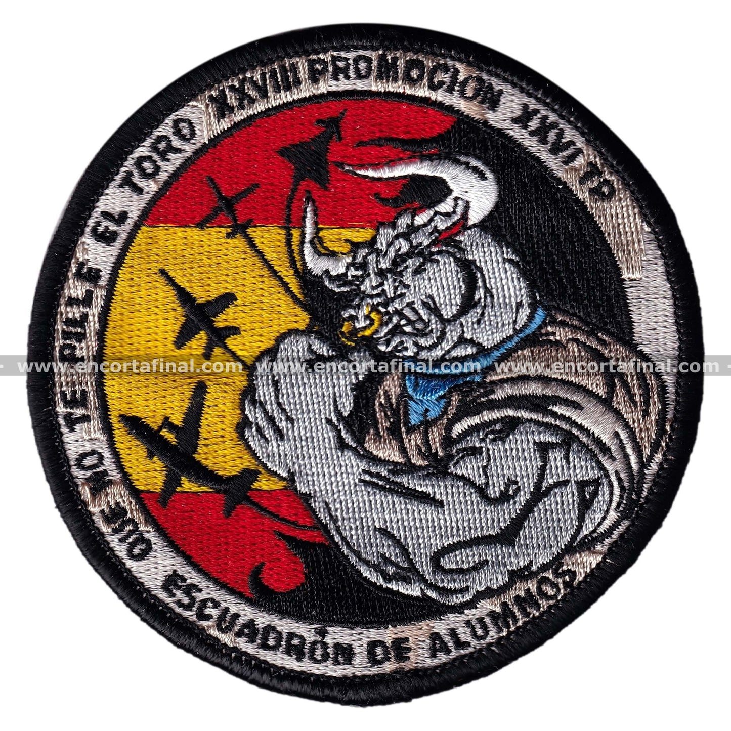 Air Force Patch - Don't Get Caught By The Bull - XXVIII Promotion