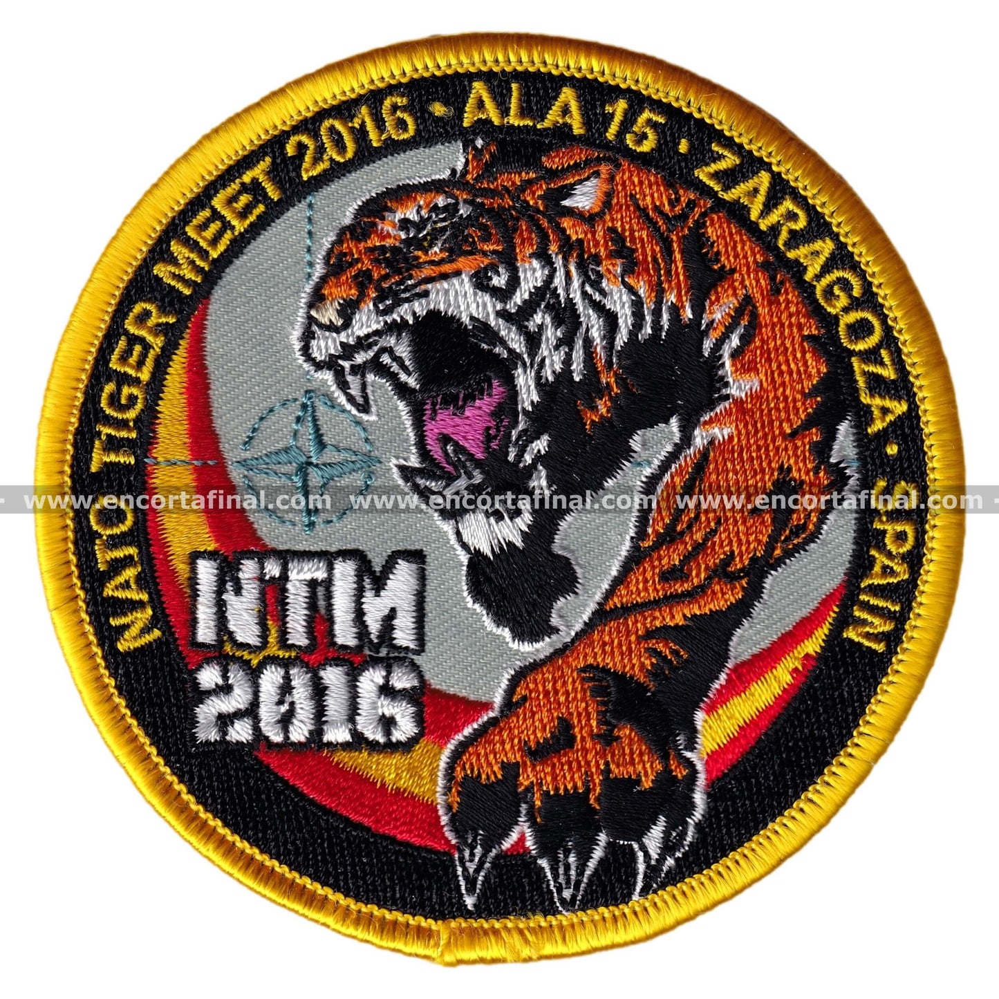 Wing 15 Patch - Nato Tiger Meet 2016