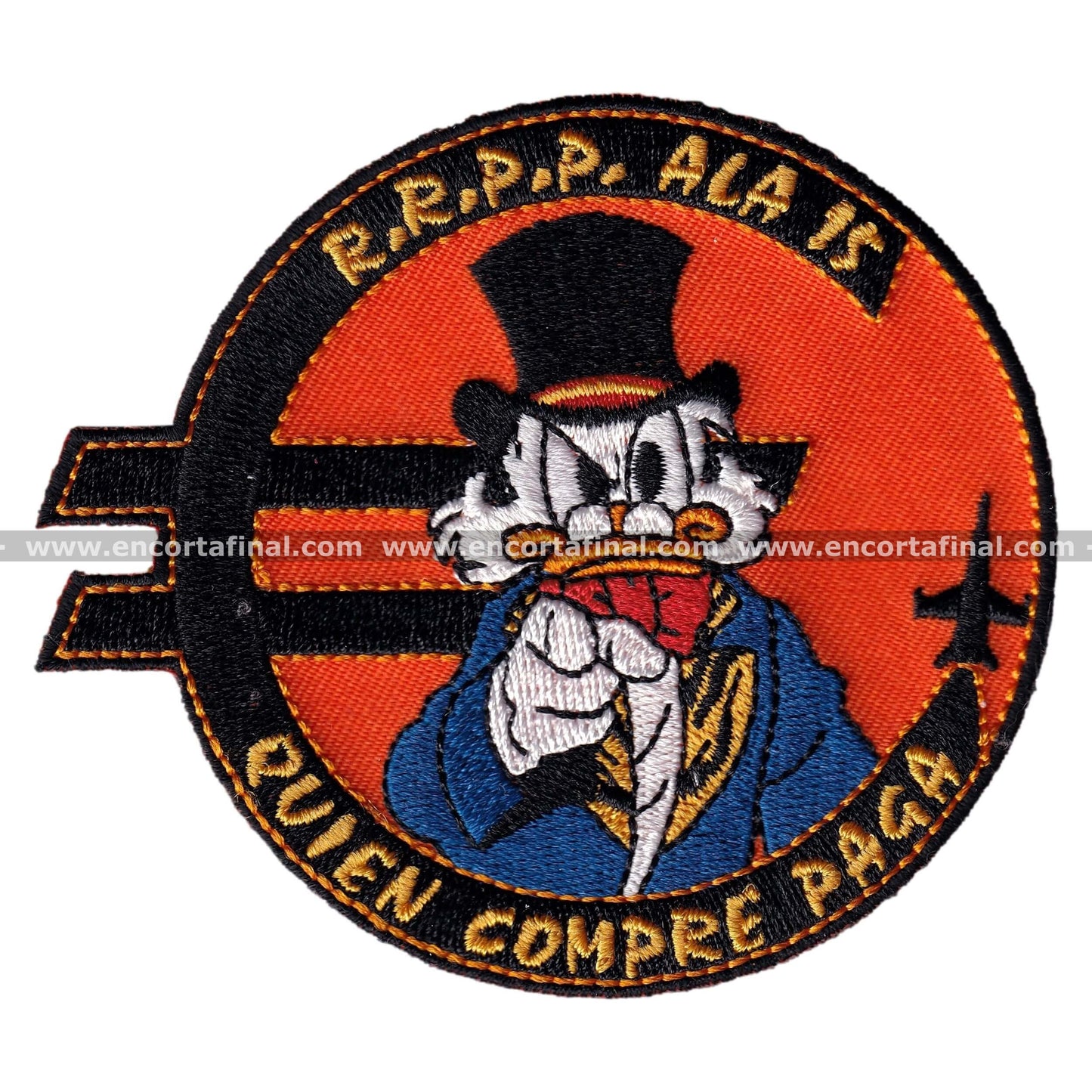 15th Wing Patch - Who Dares Pays - McDonell Douglas EF-18 Hornet