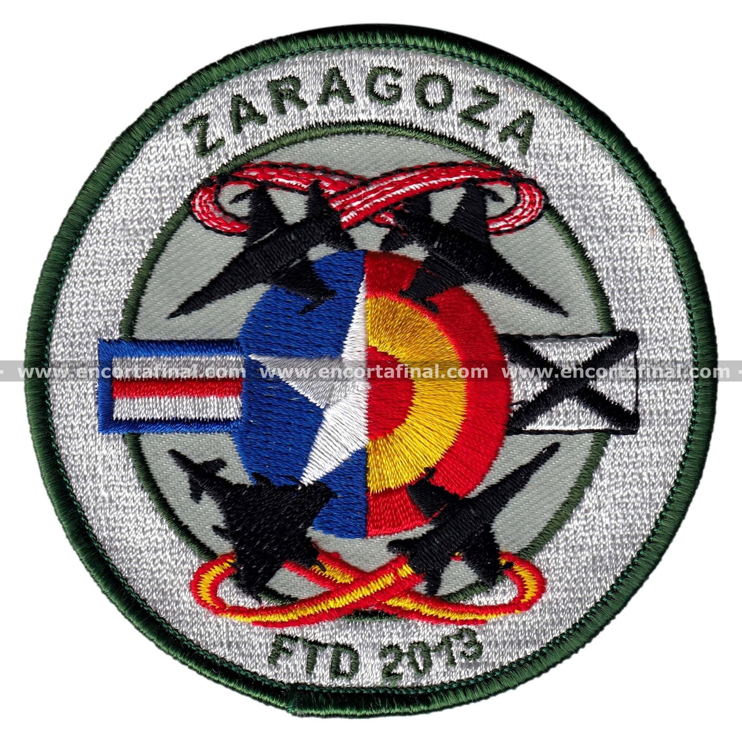 15th Wing Patch - Zaragoza - FTP 2013 - McDonell Douglas EF-18 Hornet