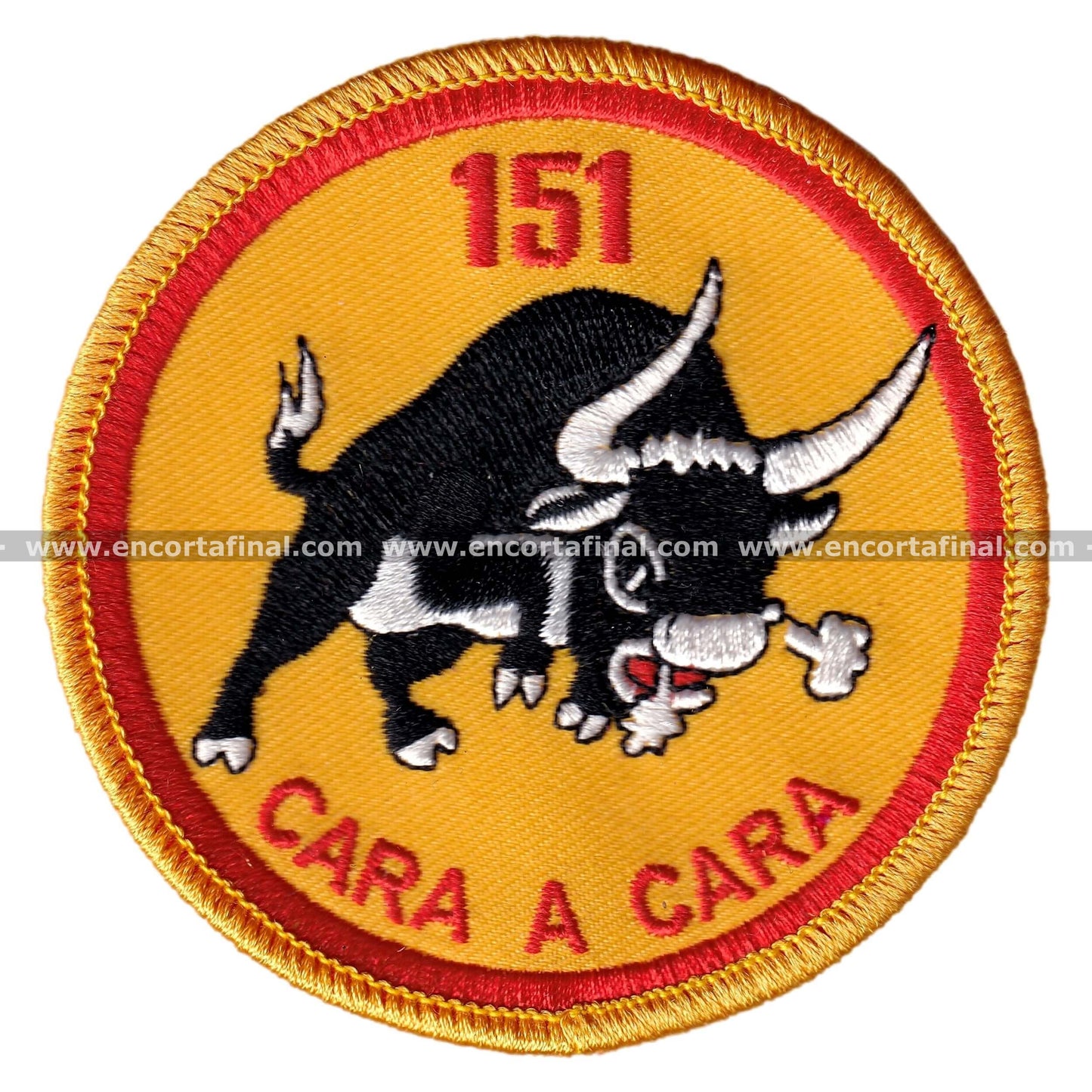 Parche Ala 15 - 151 Escuadron - Cara a Cara - McDonell Douglas EF-18 Hornet