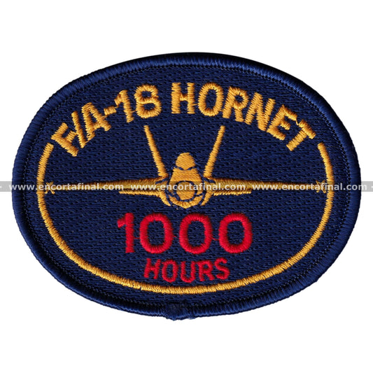 Parche Ala 12 - 1000 Hours - McDonnell Douglas EF-18 Hornet