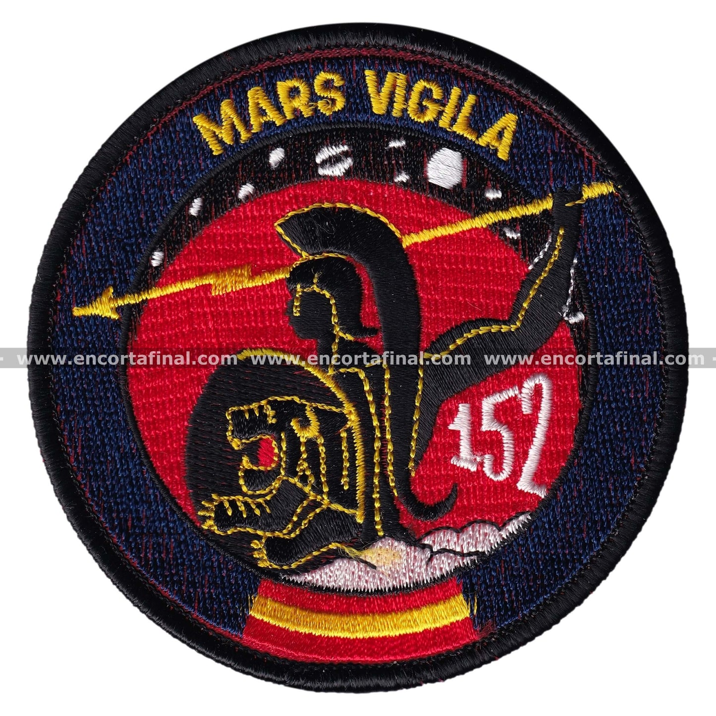 Parche Ala 15 - 152 Escuadron - Mars Vigila - McDonell Douglas EF-18 Hornet