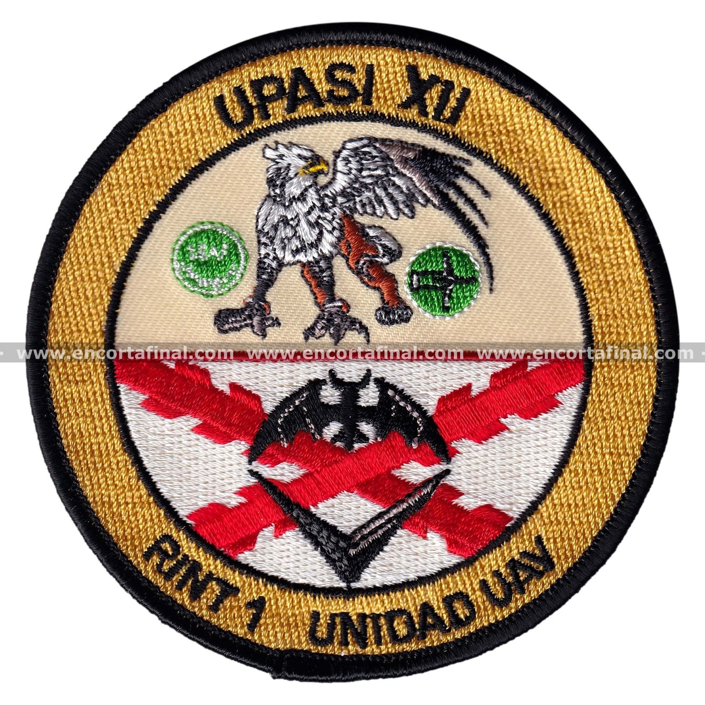 Parche Ejercito de Tierra -  UPASI XII - RINT 1 - Unidad UAV