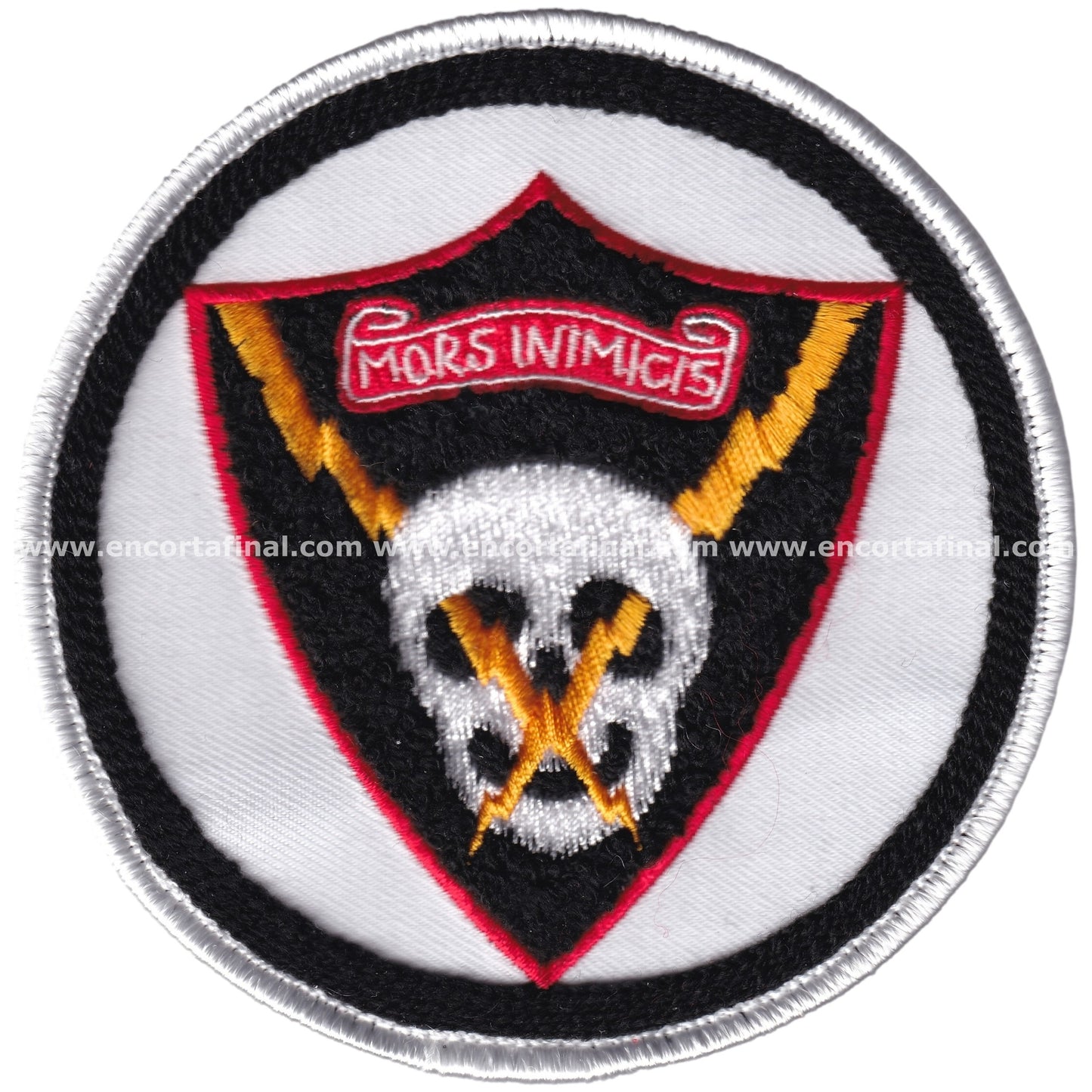 Parche United States Air Force - 493rd Fighter Squadron (Grim Reapers) - Mors Inimicis