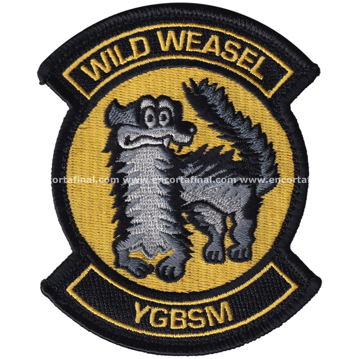 Parche United States Air Force - 493rd Fighter Squadron (Grim Reapers) - Wild Weasel - YGBSM