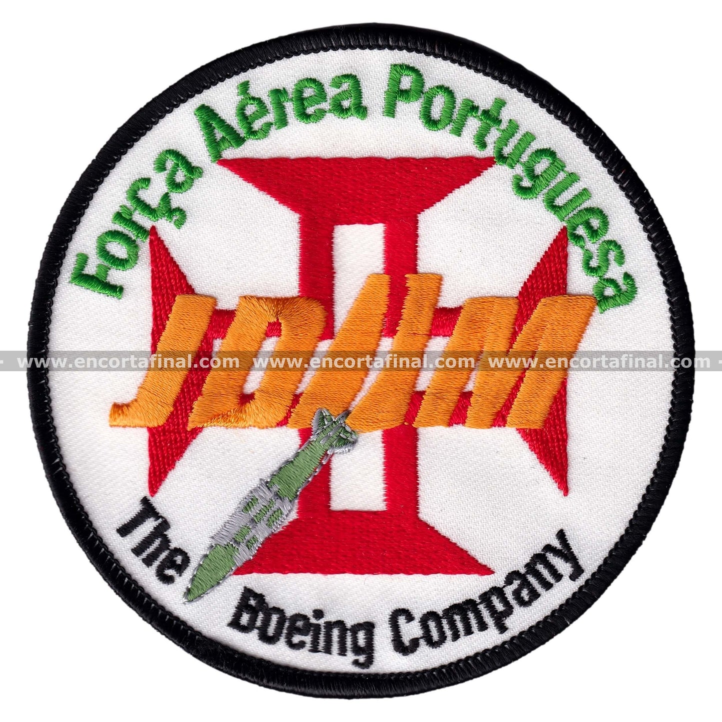 Parche Portuguese Air Force - JDAM - The Boeing Company - Força Aerea Portuguesa