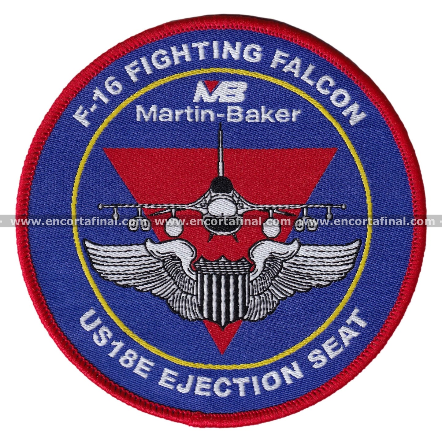 Martin-Baker Patch - F-16 Fighting Falcon - US18E Ejection Seat